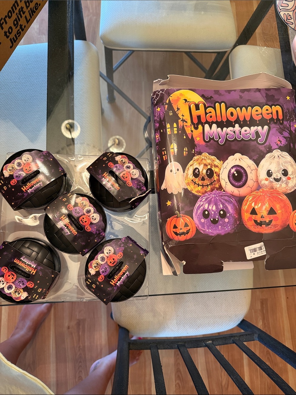 Pack of 5 Halloween Squishy Dumplings